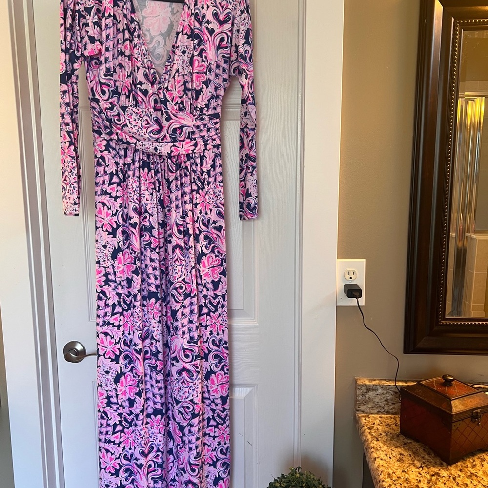 Lilly Pulitzer Maxi Dress EUC size Medium
